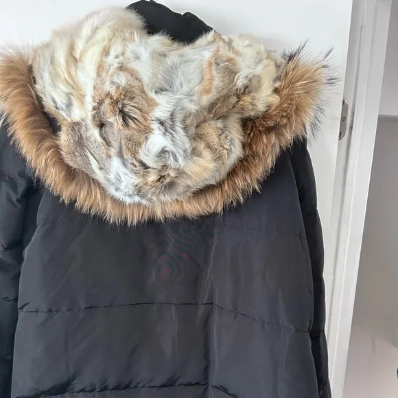 New ONLY Women's Down Filled Black Winter Jacket - Picture 4 of 12